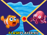 Игра Рыбка-клоун и булавки онлайн